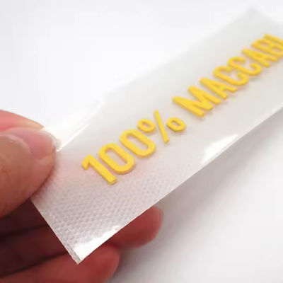Nhãn nhãn không có nhãn cao su silicone tùy chỉnh Chuyển nhiệt với chữ cái và số 3d Tên dán Logo Chuyển ấn