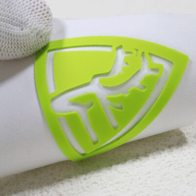 3D in màn hình nhãn chuyển nhiệt trên vải cho quần áo hoặc quần áo thể thao