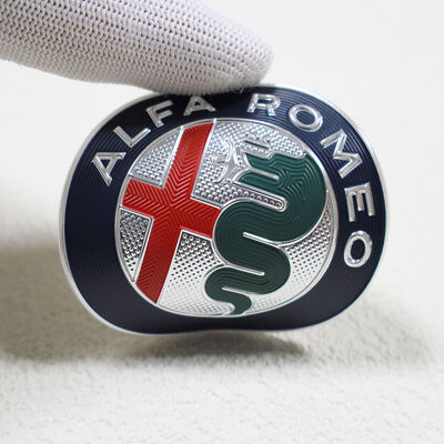 Huy hiệu xe hơi TPU 3D tùy chỉnh - Huy hiệu truyền nhiệt logo Alfa Romeo cho nội thất ô tô