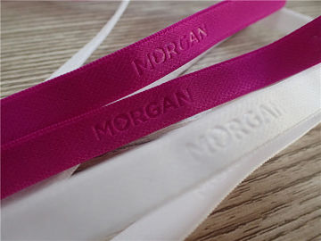 Pink Soft thun Band Thời trang cao tần 3D hoặc Logo trên Webbing cho đồ lót