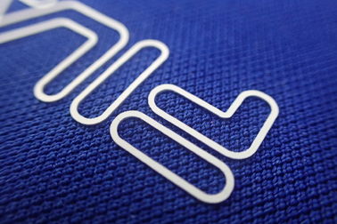 Nhãn hiệu quần áo chuyển nhiệt silicon cho túi, mũ, bóng rổ